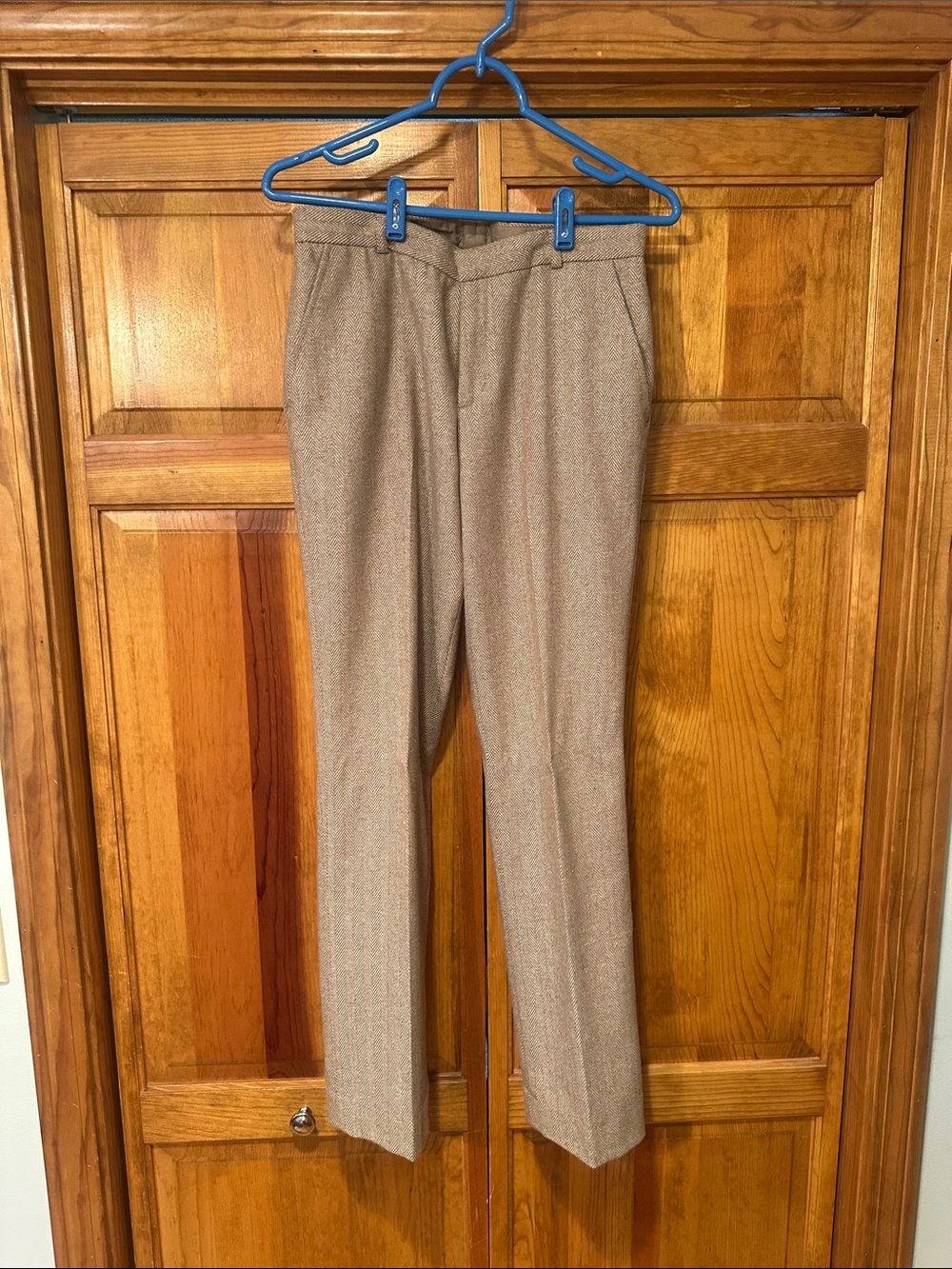 Old Navy Classic Women’s Herringbone Pants in Light Brown